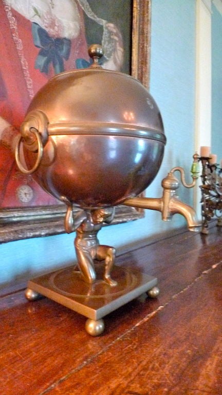 19th Century Atlas Samovar