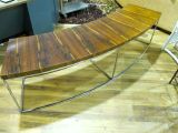 curved sofa table for sectional