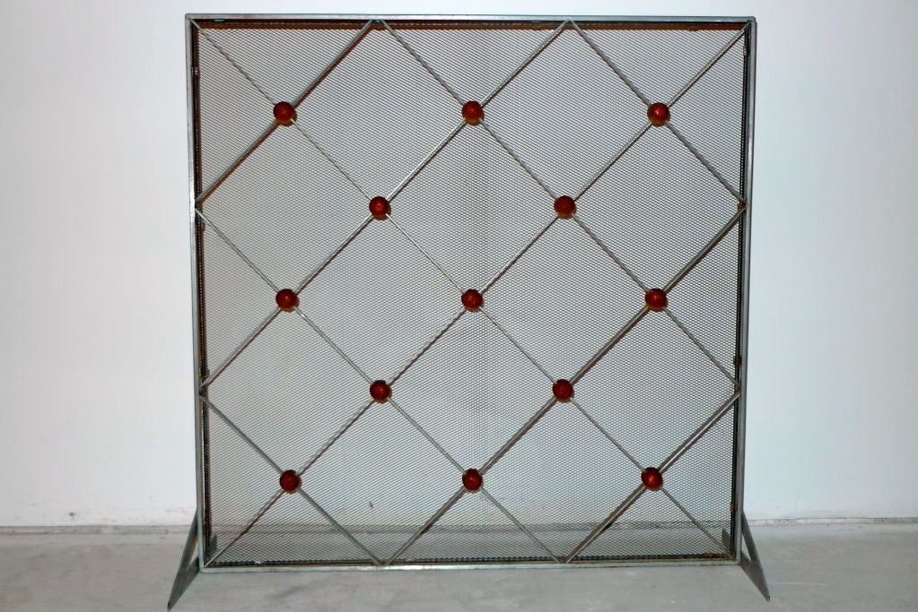 Modern Deco Fireplace Screen 4