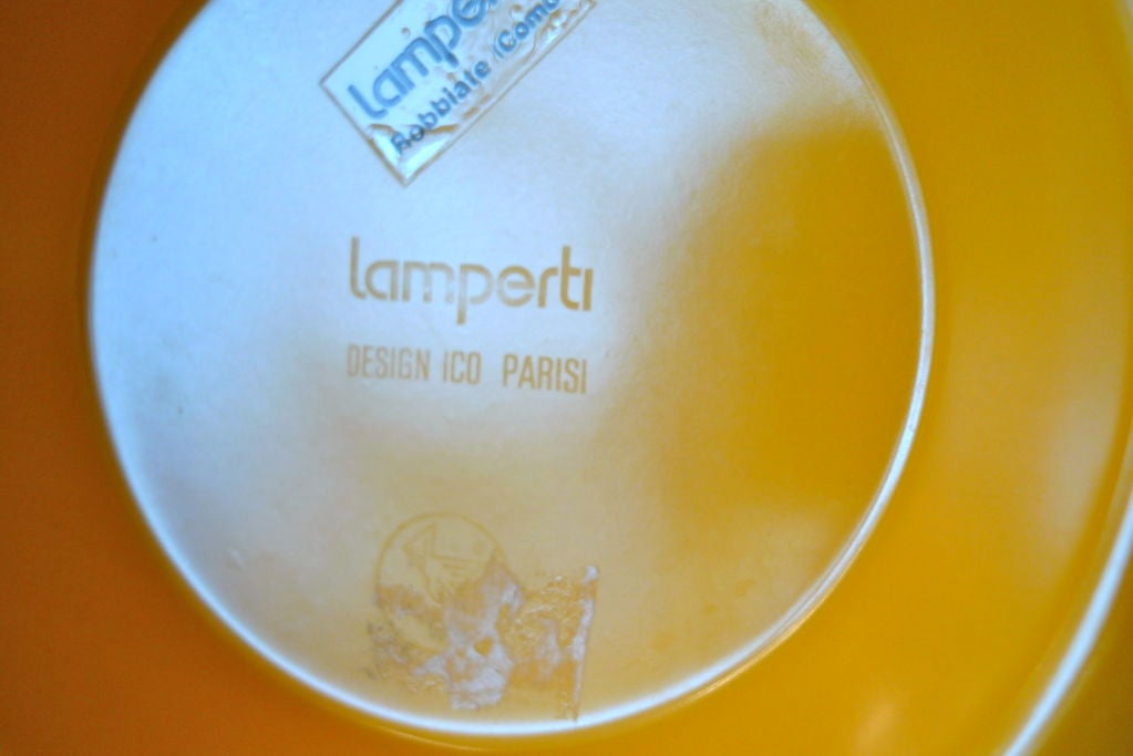 20th Century Melamine & Chrome Ashtray by Ico Parisi for Lamperti