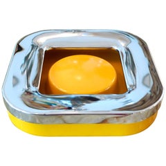 Melamine & Chrome Ashtray by Ico Parisi for Lamperti