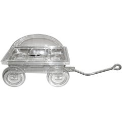 Vintage Lucite Catering Wagon