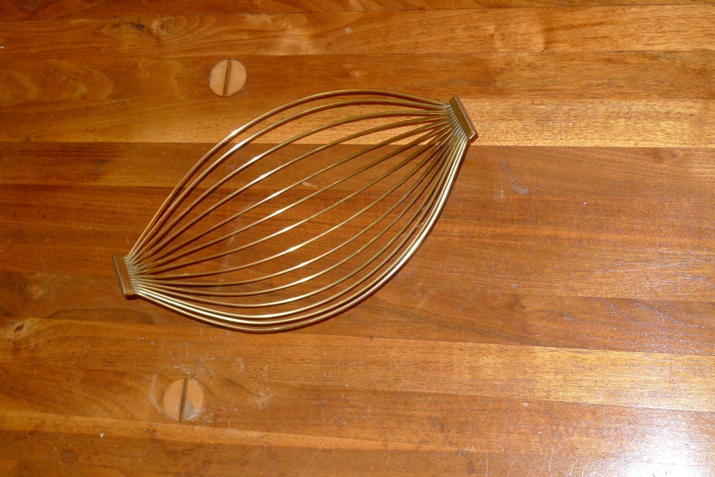 Carl Auböck Brass Wire Fruit Basket 6