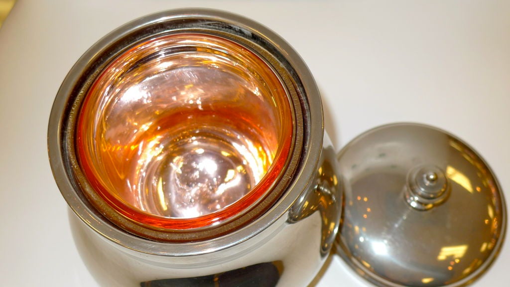 Nickel Aldo Tura Ice Bucket for Macabo