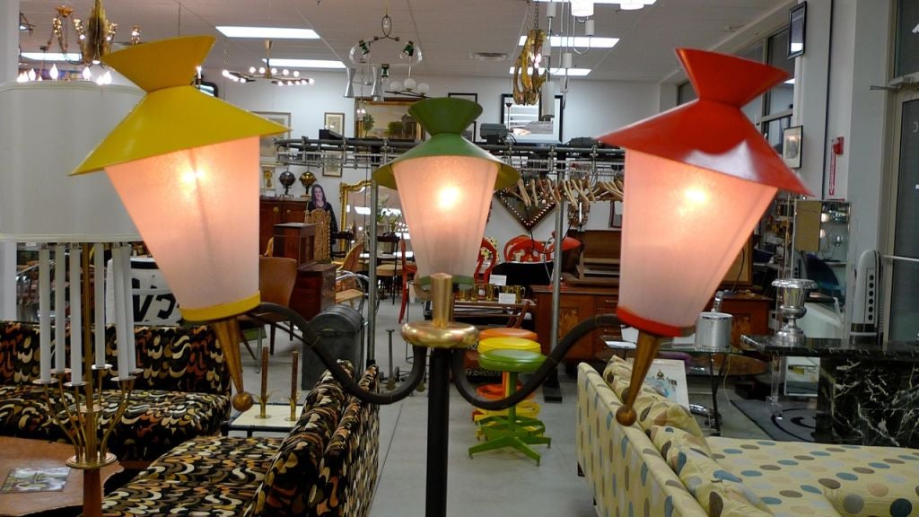 3 lantern floor lamp