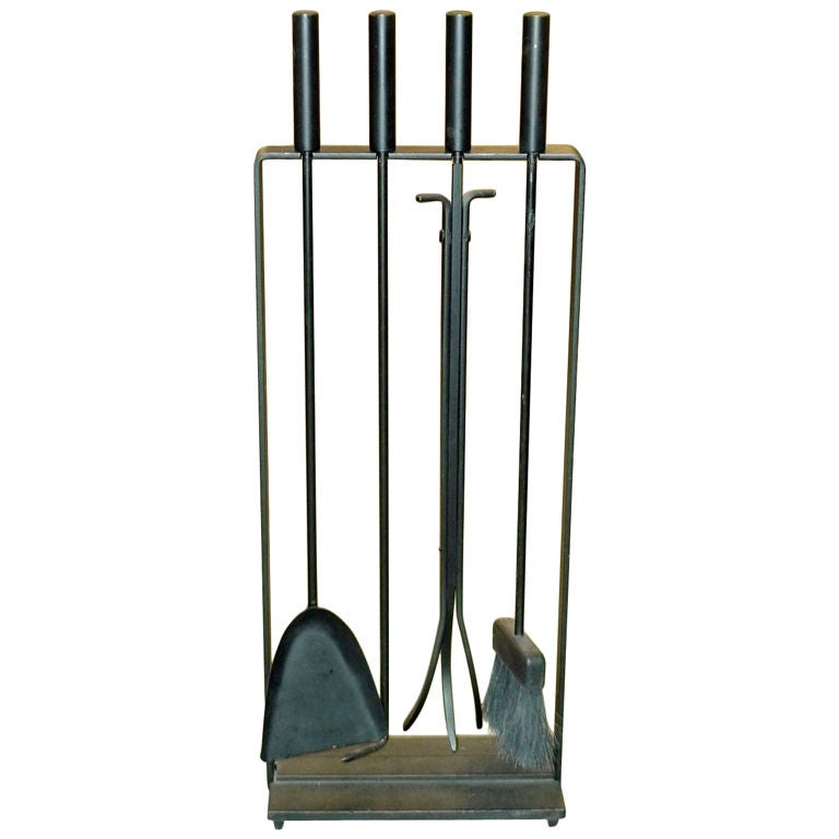 1950's Vintage Modern Fireplace Tools by Pilgrim