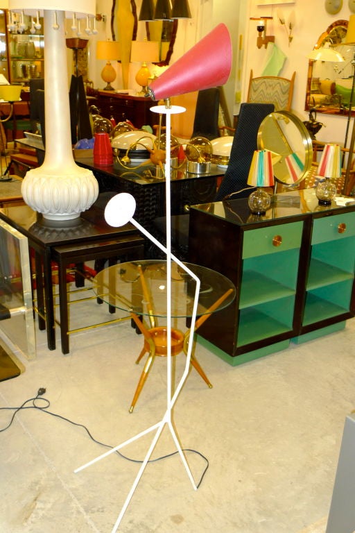 Sculptural Modernist Tripod Floor Lamp For Sale 3