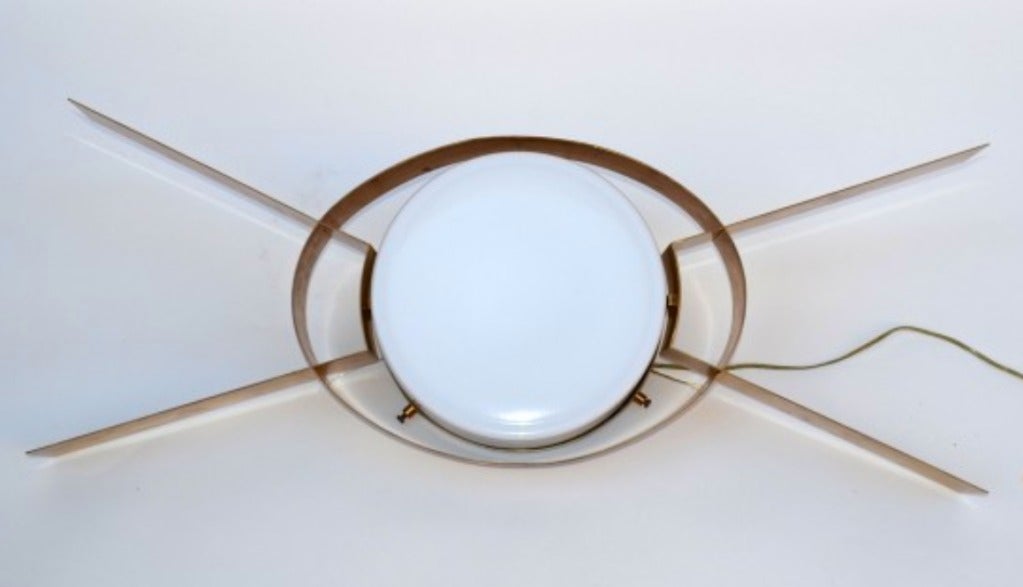 Extremely Rare Gio Ponti Prototype Pendant
