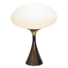 Lampe champignon Laurel en laiton