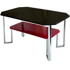 Art Deco Modernist Table In the Manner of Jules Bouy 8