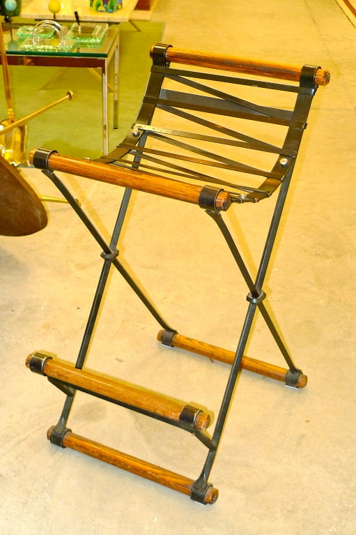 Mid-Century Modern Pair of Cleo Baldon Bar Stools