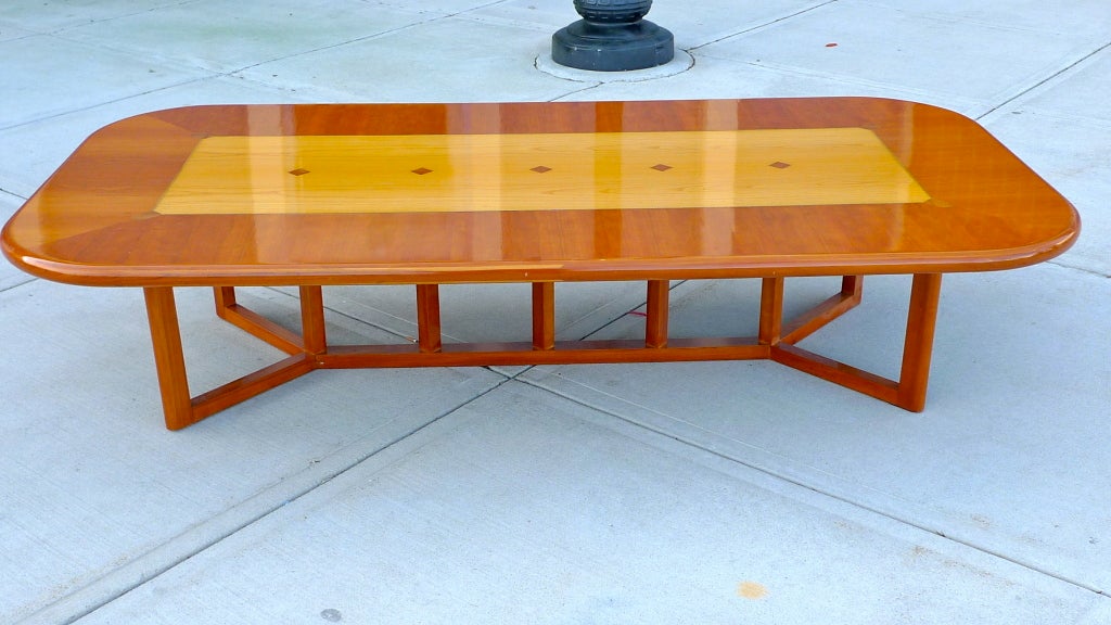 DeMenil Cocktail Table by Gwathmey Siegel & Assoc. for ICF For Sale 3