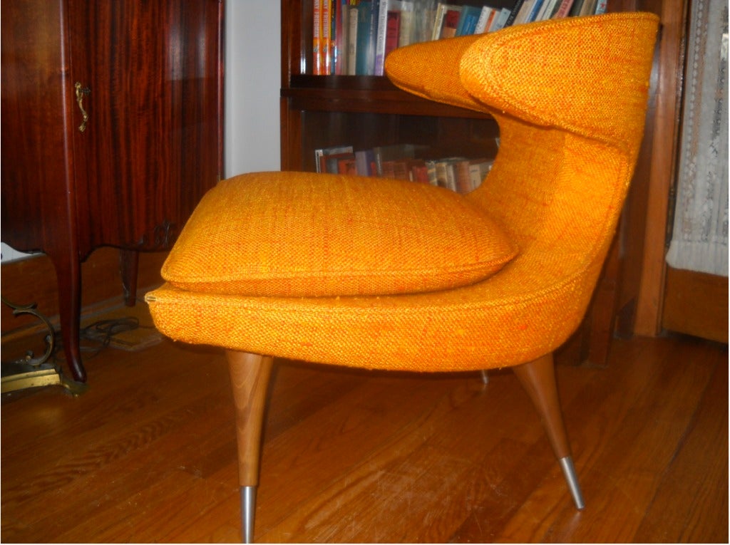 American Karpen of California Horn Lounge Chair