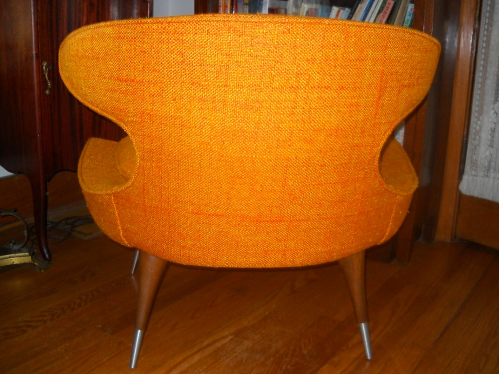 Mid-20th Century Karpen of California Horn Lounge Chair