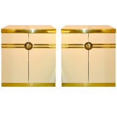 Pair of Pierre Cardin Night Stands