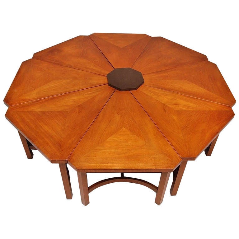 Kittinger Eight Section Cocktail Table For Sale at 1stdibs