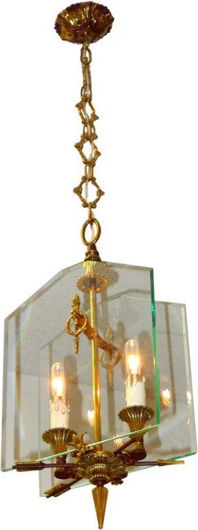 Italian Directoire Style Hallway Lantern For Sale 2