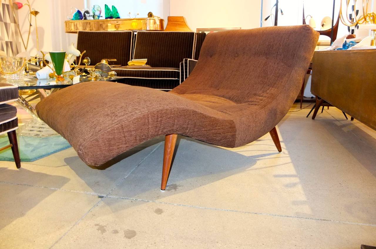 Mid-20th Century Adrian Pearsall Wave Chaise