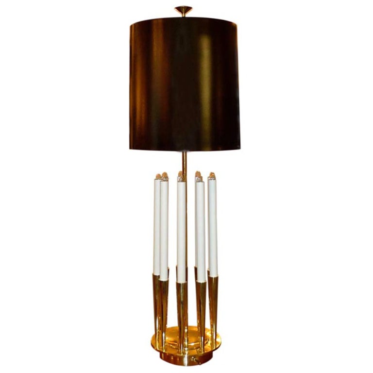 Candelabra Lamp by Stiffel For Sale