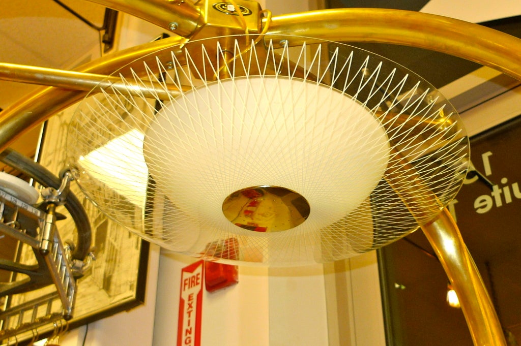 1950 flush mount ceiling light