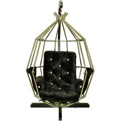 Vintage Ib Arberg Papagojan (Parrot) Chair