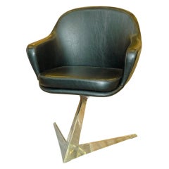 Used Jacques Adnet for Air France Boardroom Chair
