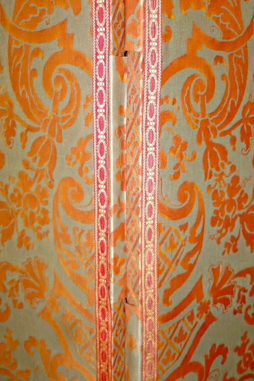 Fortuny 'Carnavalet' Four Panel Double Sided Screen 3