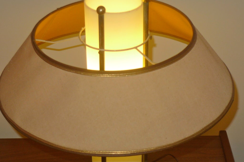 Mid-20th Century 1950's American Modernist Lamp by Aladdin For Sale