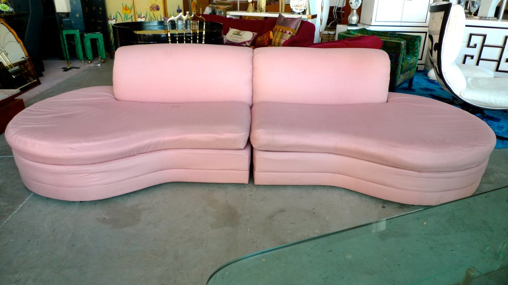 Curvaceous Sectional Sofa by Adrian Pearsall for Comfort Designs 3