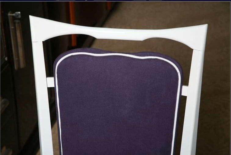 Set of 6 French Art Deco Dining Chairs For Sale 1