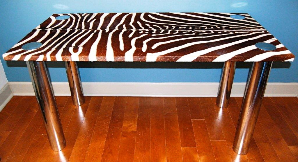 zebra desk chair