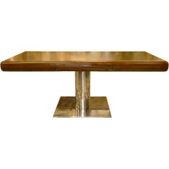 Custom Platner style Pedestal Desk by Gianni for Office Suites 11