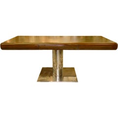 Warren Platner Style Executive Pedestal Desk by Gianni