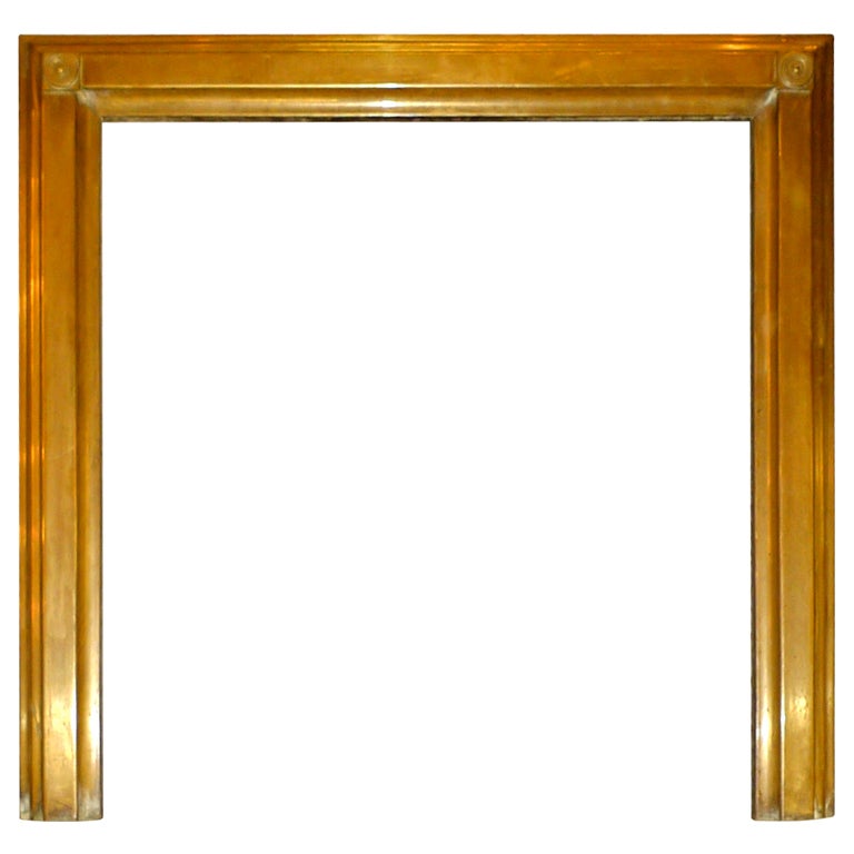 Brass Bolection Fireplace Surround