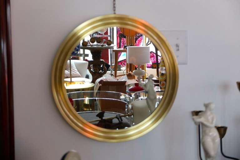 Mid-20th Century Sergio Mazza 'narciso' Wall Mirror For Artemide For Sale