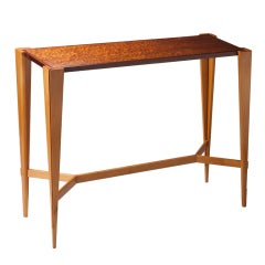 Studio Craft Console Table "In Wood"  by Gregg Lipton
