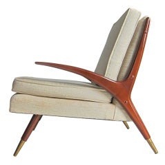 Mid-Century Modern Chair in the style of Franco Albini