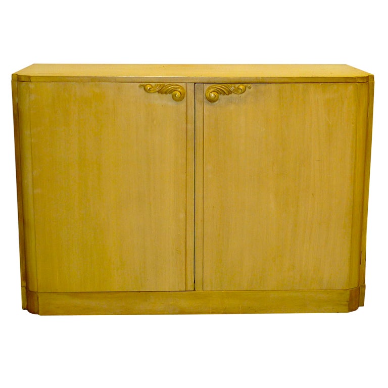 Lorin Jackson for Grosfeld House Double Door Chest of Drawers For Sale