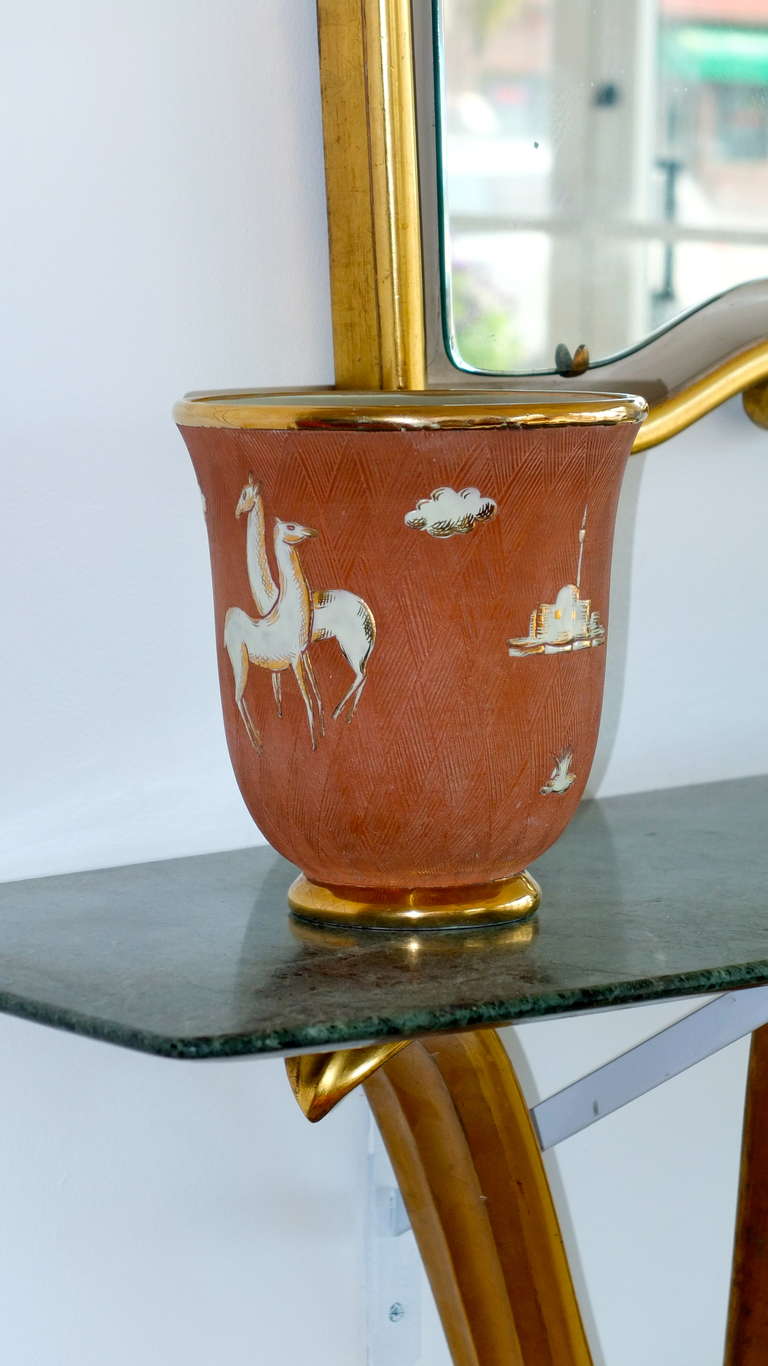 Mid-20th Century Italian Art Deco Vase