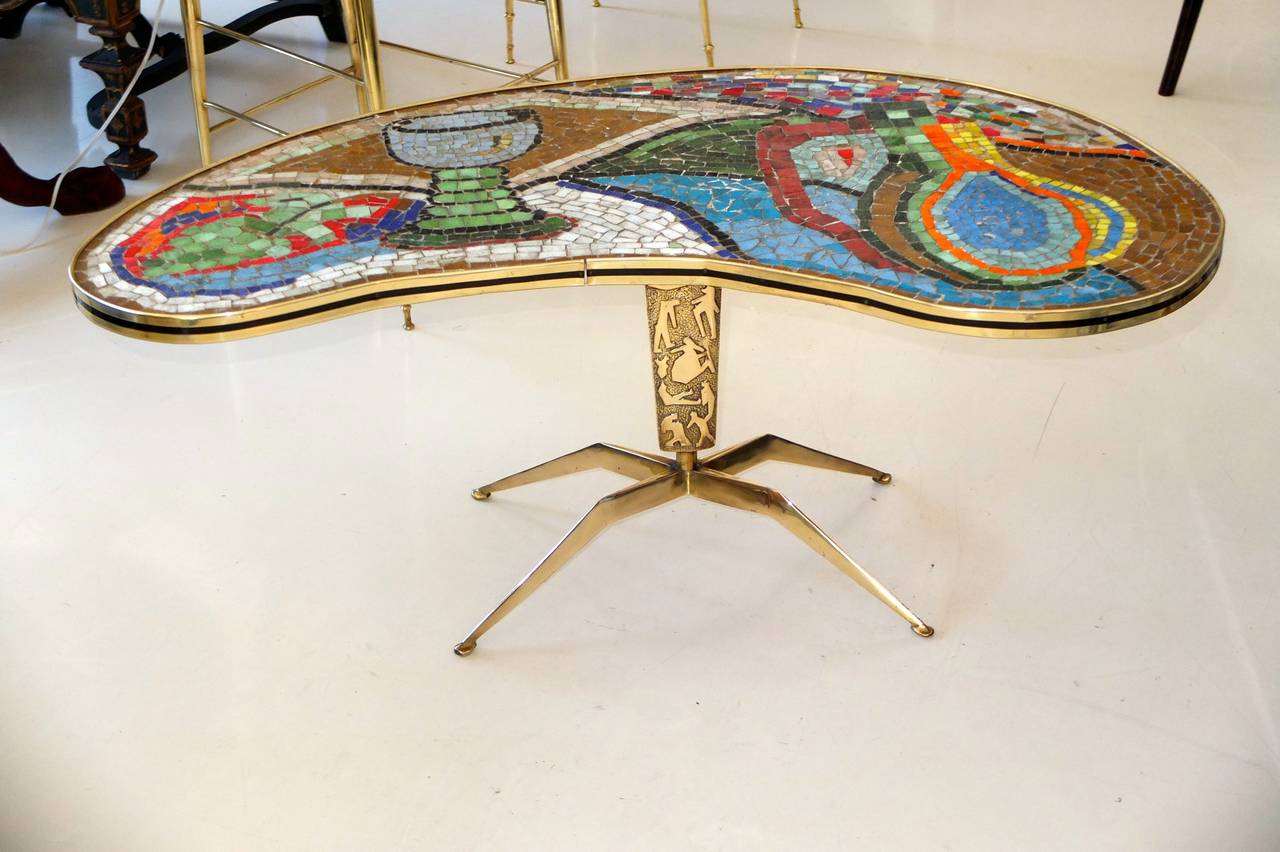 italian mosaic table