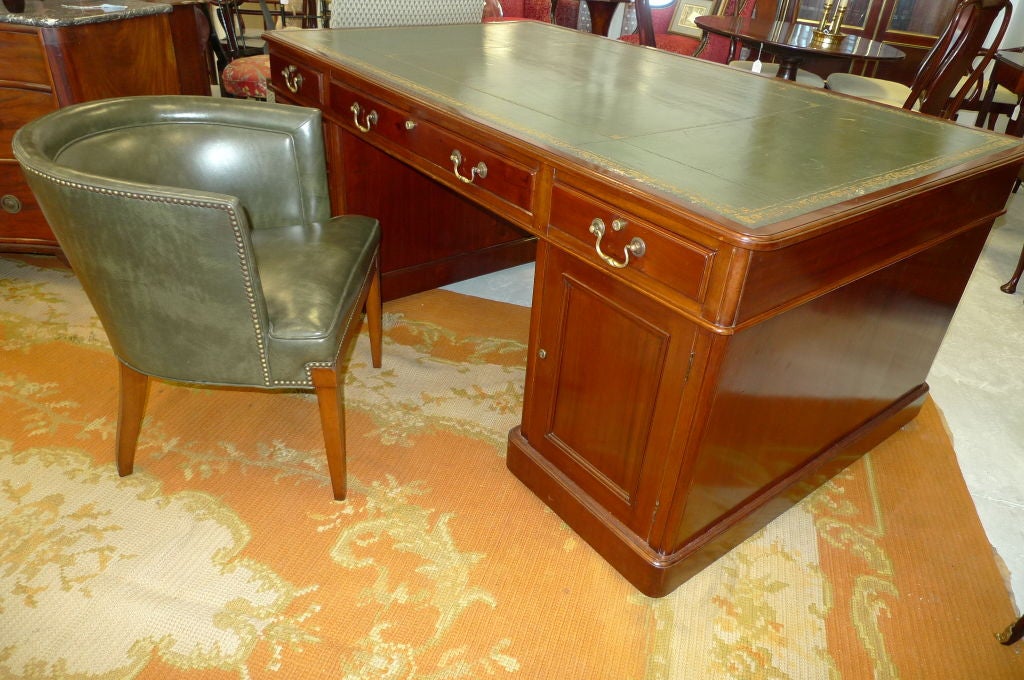 19th Century English Partners Desk