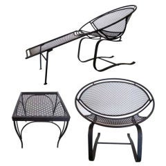 Retro Salterini Lounge Chairs & Table