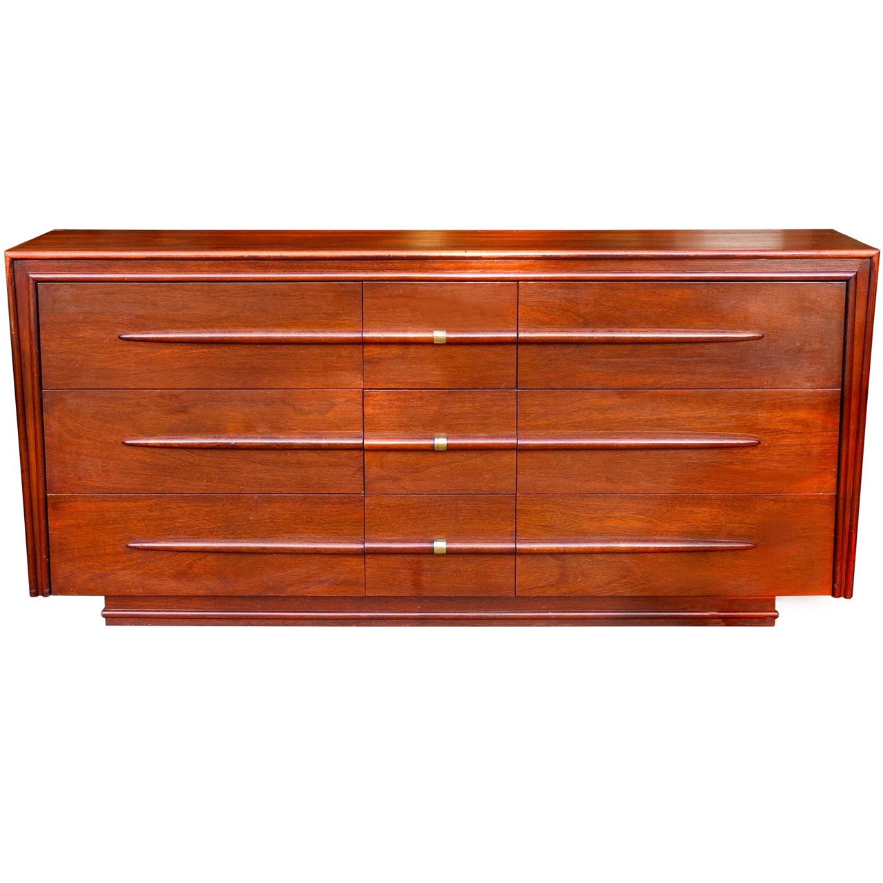 "Viscount" Mahogany Dresser by Wesley Griffin for Gibbard For Sale