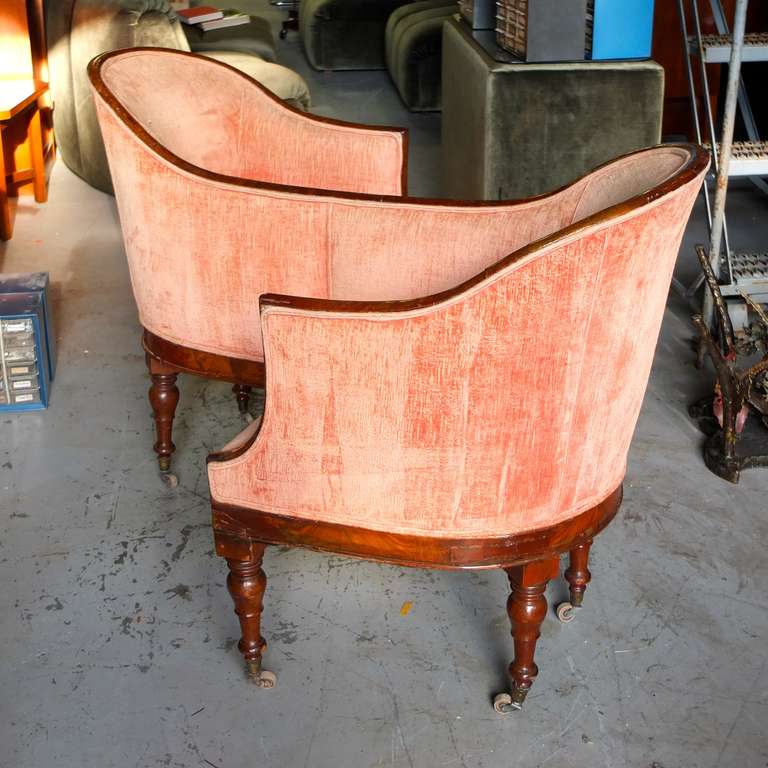 antique courting chair
