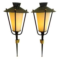 Pair of Maison Arus Sconces 3