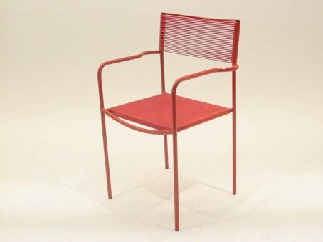 4 Spaghetti Chairs by Giandomenico Belotti for Alias 4