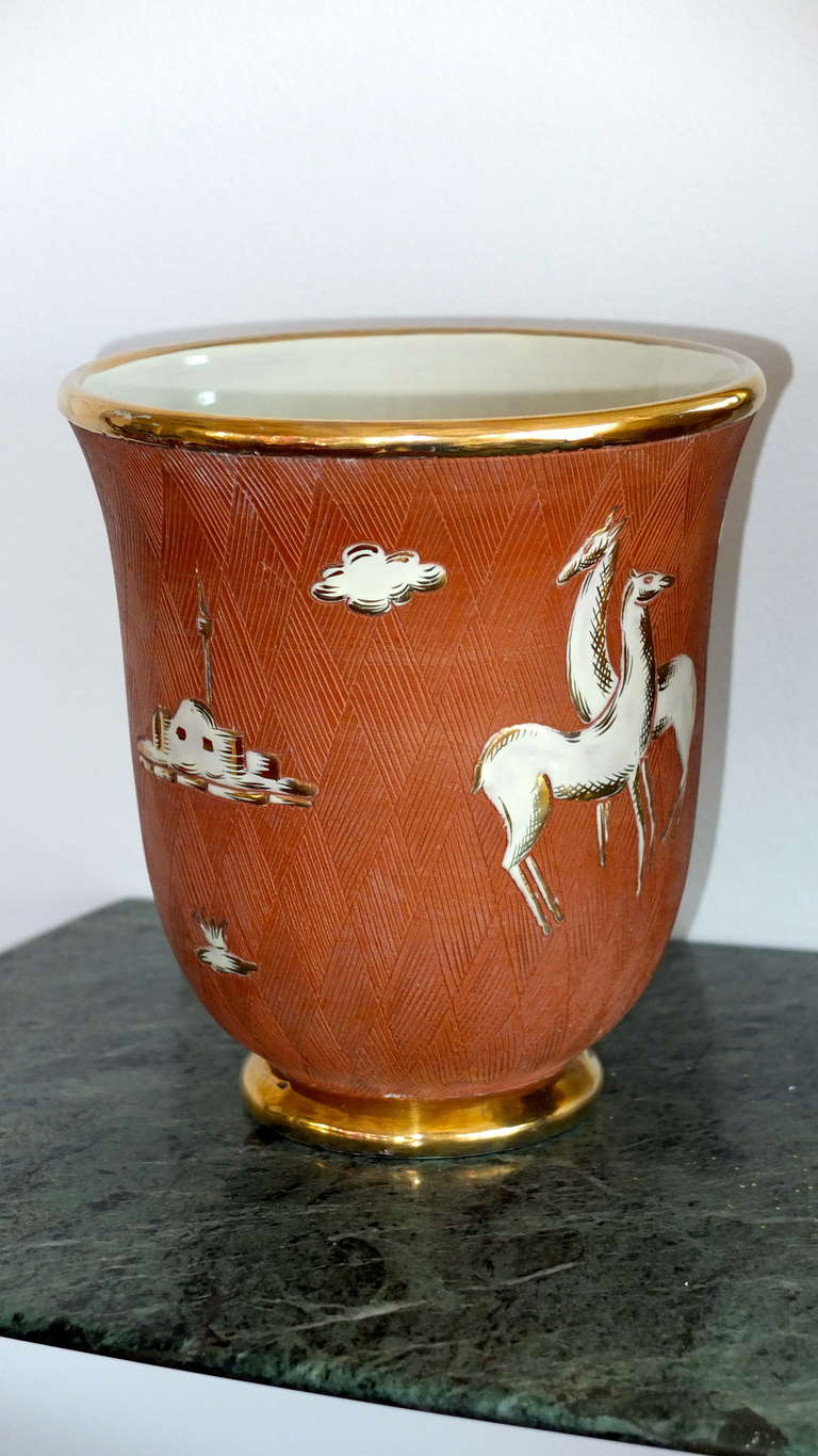 Italian Art Deco Vase 5