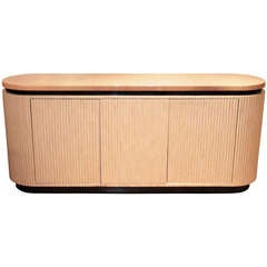 Lacquered Goatskin Credenza by Enrique Garcel of Colombia