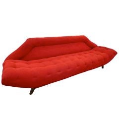 Tufted Long Gondola Sofa by Adrian Pearsall for Craft Associates