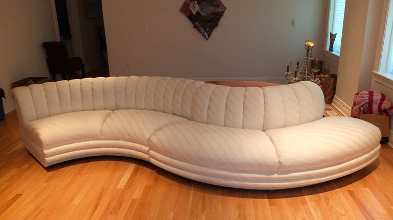 Serpentine Curvaceous Sectional 3